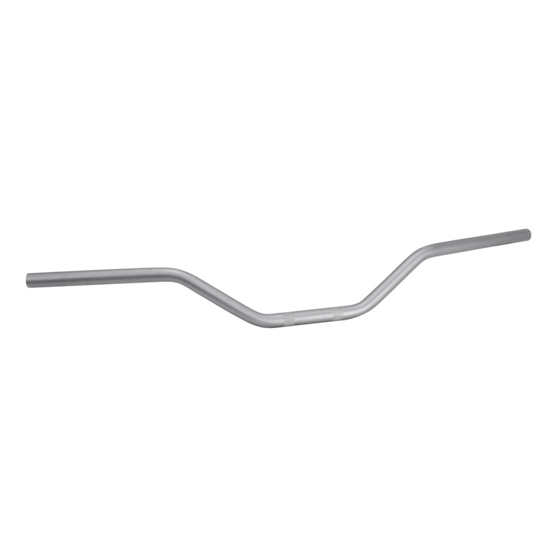 Guidon argent Ø 22 mm hauteur 120 mm Buzzetti