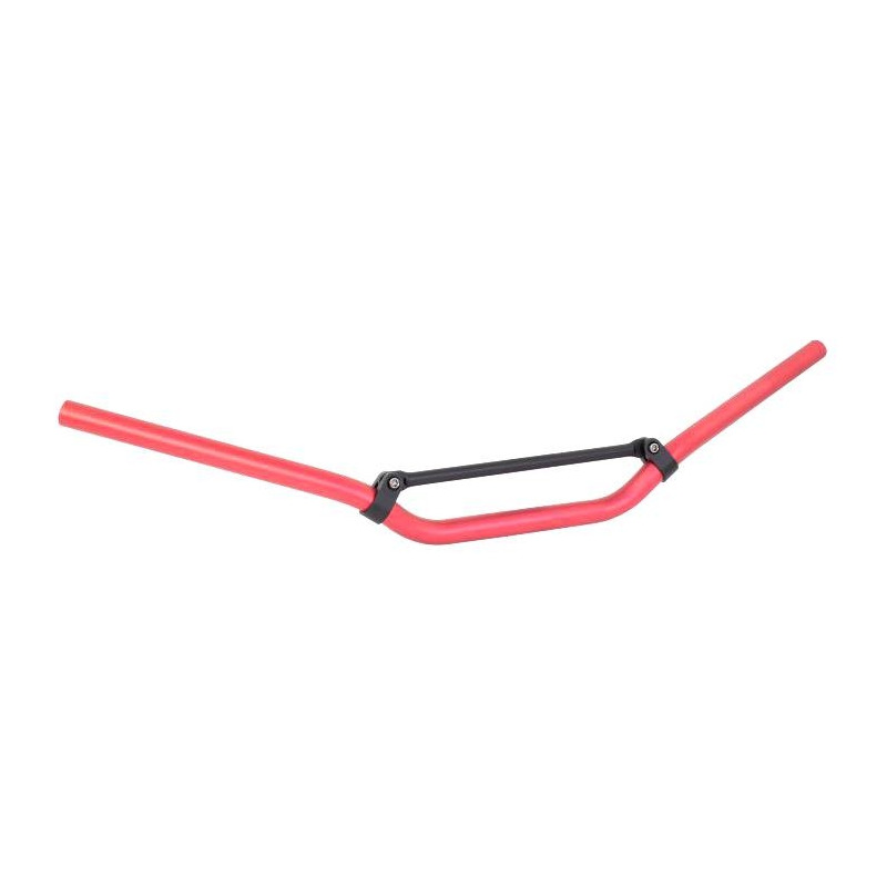 Guidon Bike It - MX Moyen avec Barre Ø22,2mm - Rouge