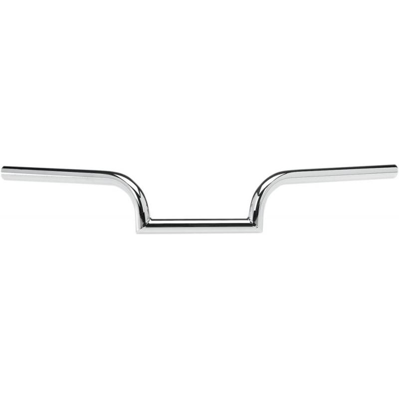 Guidon Biltwell Mustache diamètre 25mm chrome