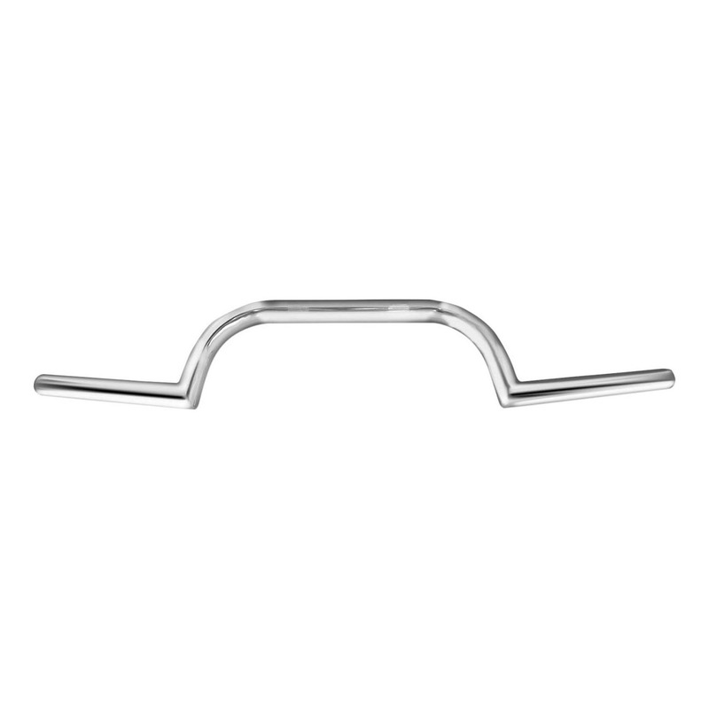 Guidon custom EMGO Clubman chrome ø22mm