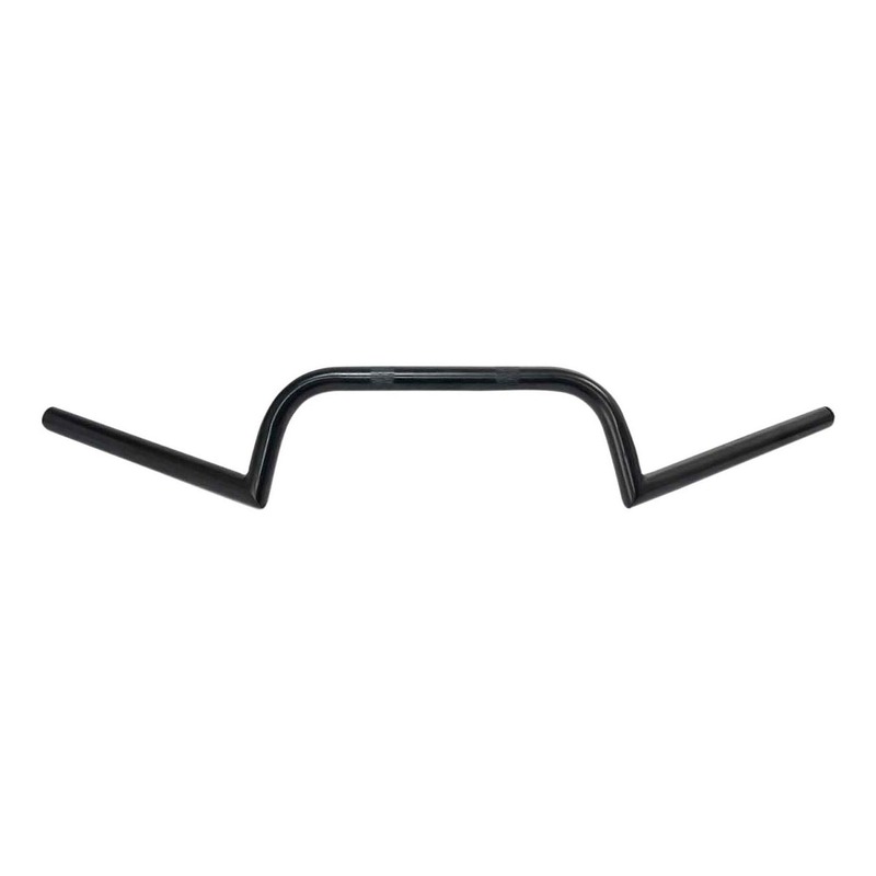 Guidon custom EMGO Clubman noir satiné ø22mm