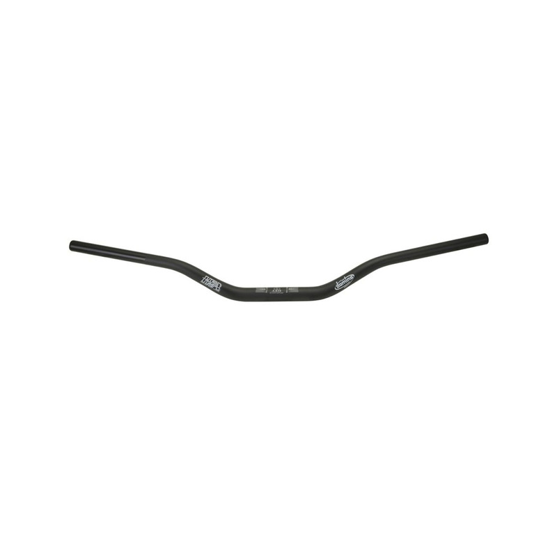Guidon Domino - HSA PLI moyen Ø 28,5mm - Noir