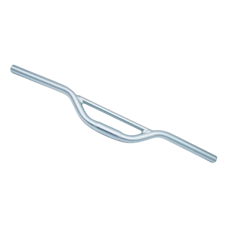Guidon gris en aluminium Ø 22 mm Longueur : 550 mm