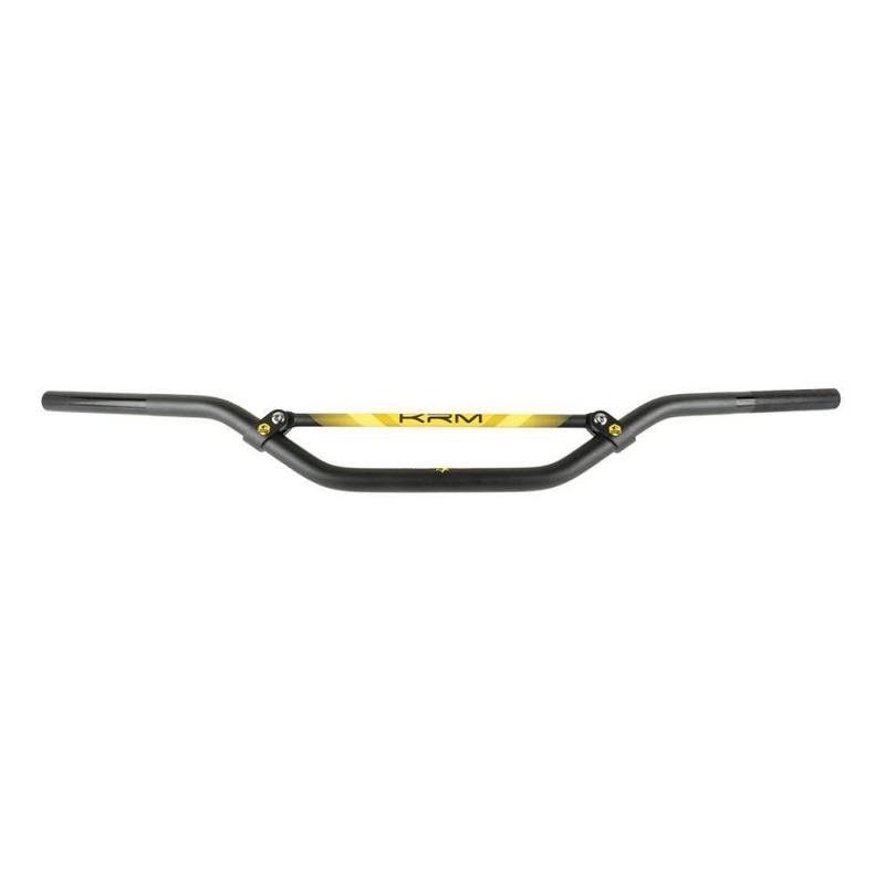 Guidon KRM Pro Ride noir/jaune