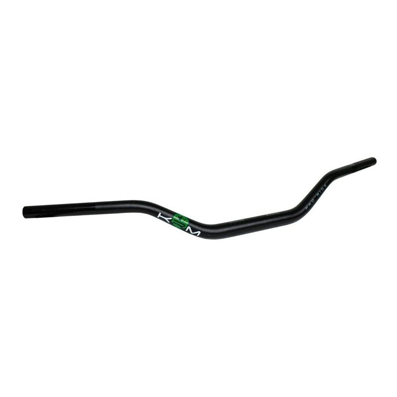 Guidon noir / vert KRM Pro Ride Ã  28,6 sans mousse