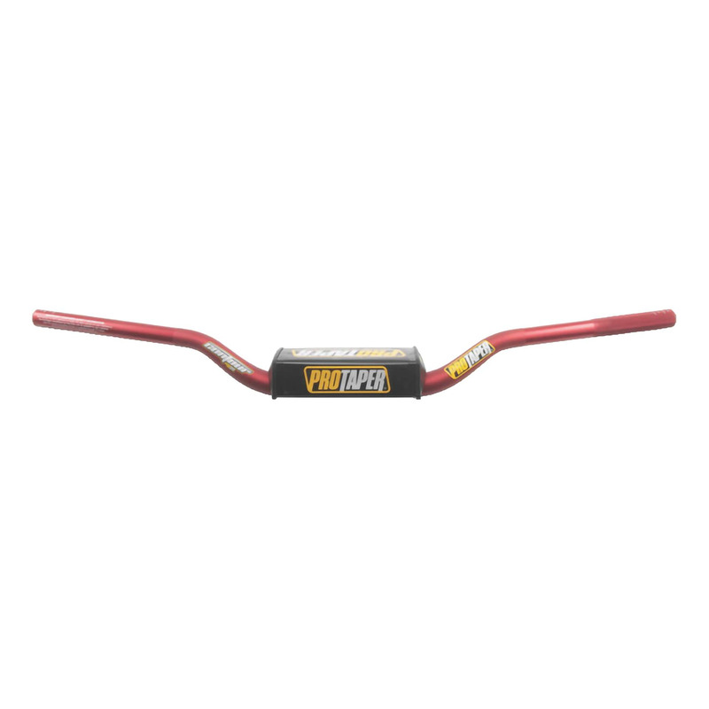 Guidon PROTAPER CONTOUR – WINDHAM / RM Medium Ø 28.6 mm – Aluminium Rouge