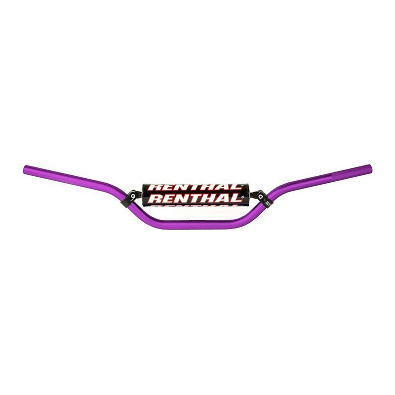 Guidon Renthal 809 RC High Mx/Enduro Ã 22,2mm Violet