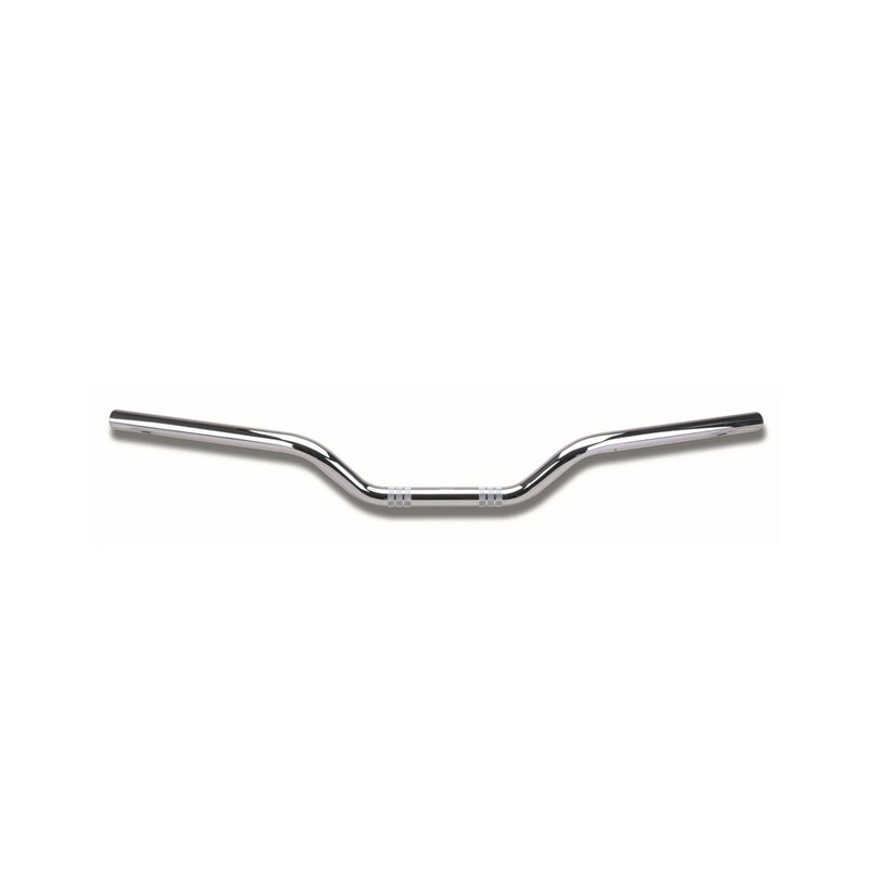 Guidon Tommaselli PLI bas chrome acier Ø 22mm