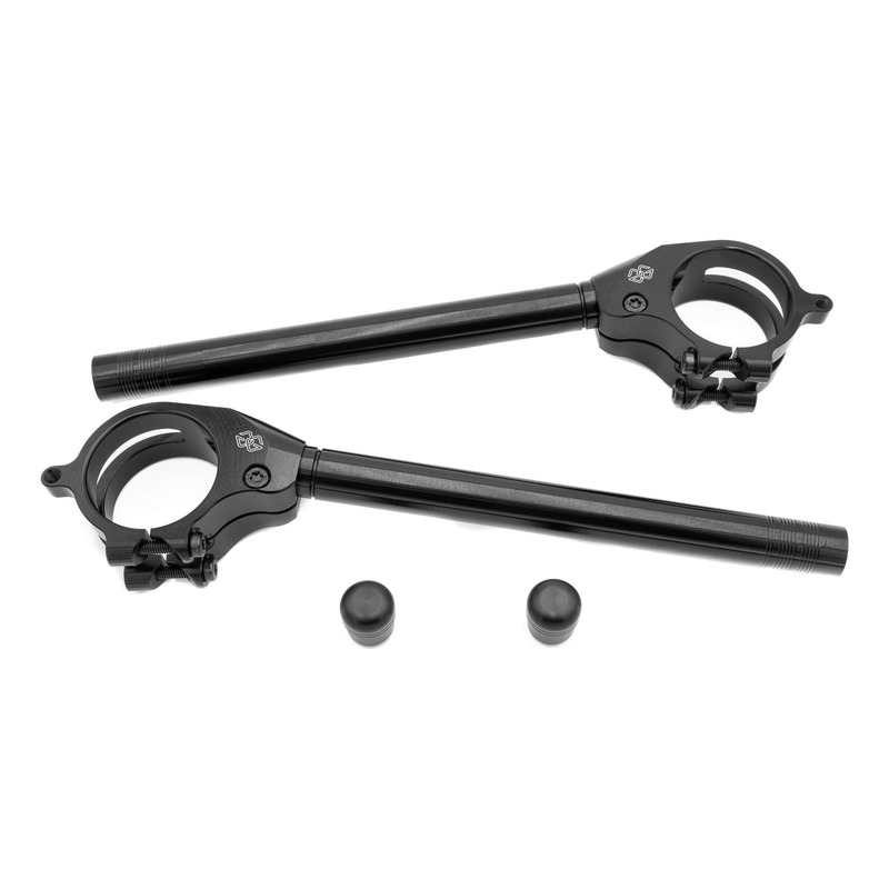 Guidons bracelet Gilles Tooling GP-Light 4 Street Yamaha YZF-R1 1000 17-24 noir