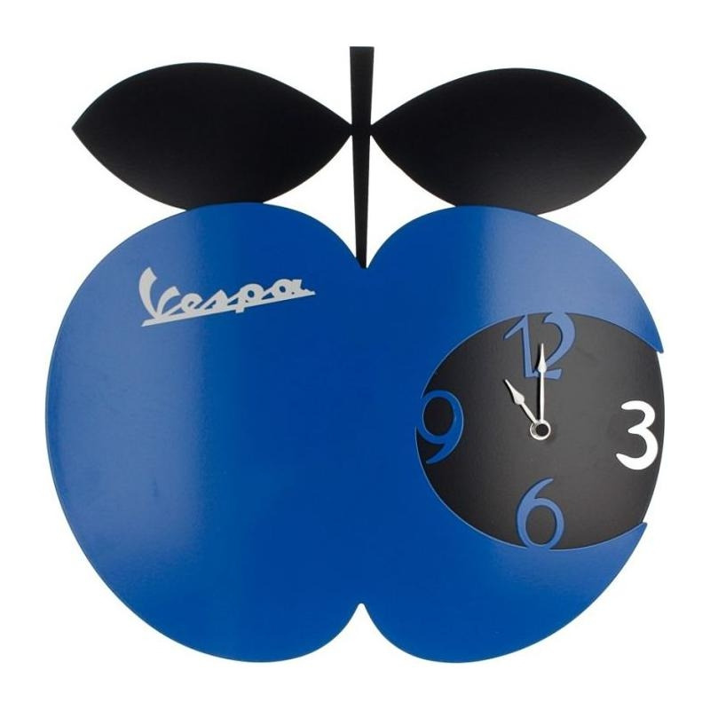 Horloge Vespa Apple métal bleu/noir
