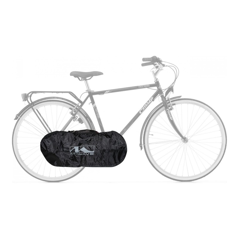 Housse de protection vélo M-Wave pour transmission noire