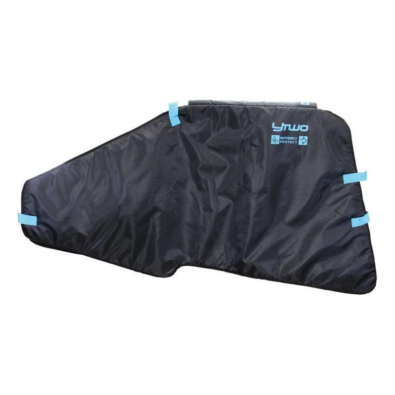 Housse de protection Ytwo Butterfly cadre vélo noir/bleu