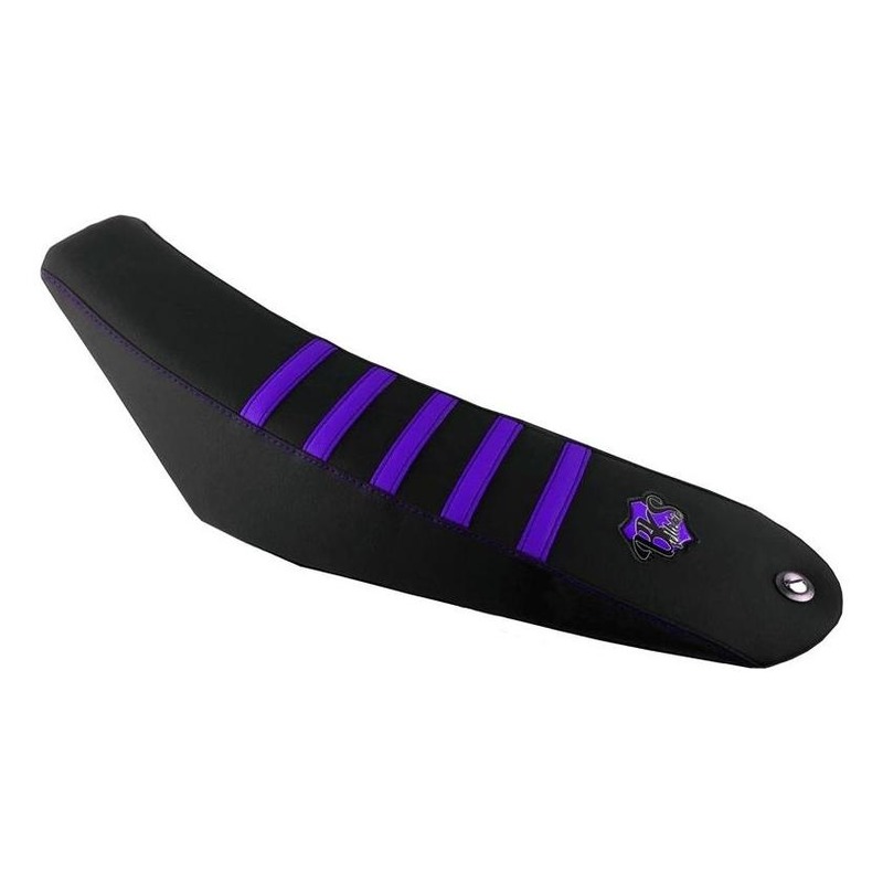 Housse de selle Step Up BKS Evo noir/violet pour 50 Derbi DRD Pro 06-14