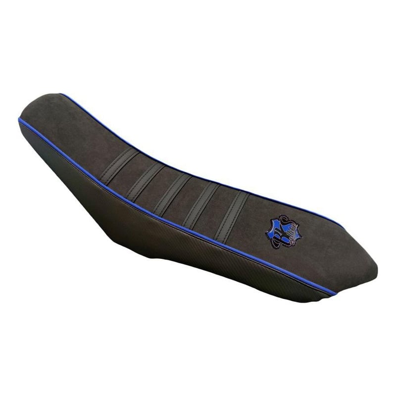 Housse de selle BKS Alcantara noir/bleu CPI 2005-15