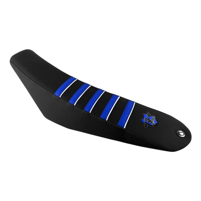 Housse de selle BKS Evo Black V2 noir/bleu Husqvarna 2002-13