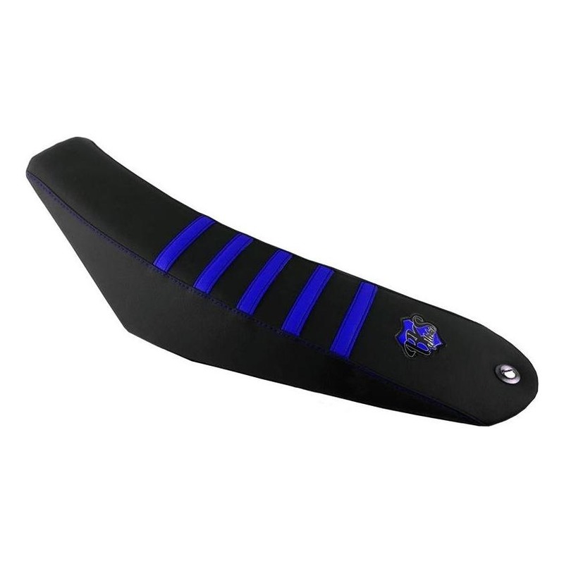Housse de selle BKS Evo noir/bleu pour toutes les 50 Fantic 97-17