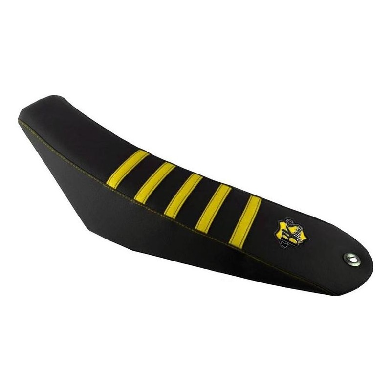 Housse de selle BKS Evo noir/jaune pour toutes les 50 Husqvarna 02-13