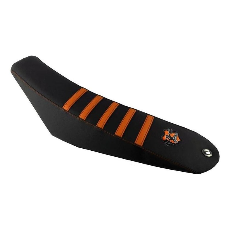 Housse de selle BKS Evo noir/orange pour 50 Yamaha DT / DTR / DTX 03-1