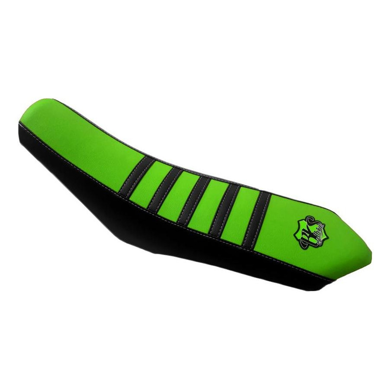 Housse de selle BKS One noir/vert Husqvarna 2002-13