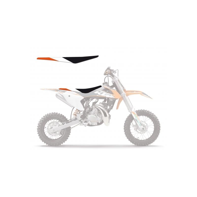 Housse de selle Blackbird Dream 3 KTM 50 SX 16-17 orange/blanc/noir