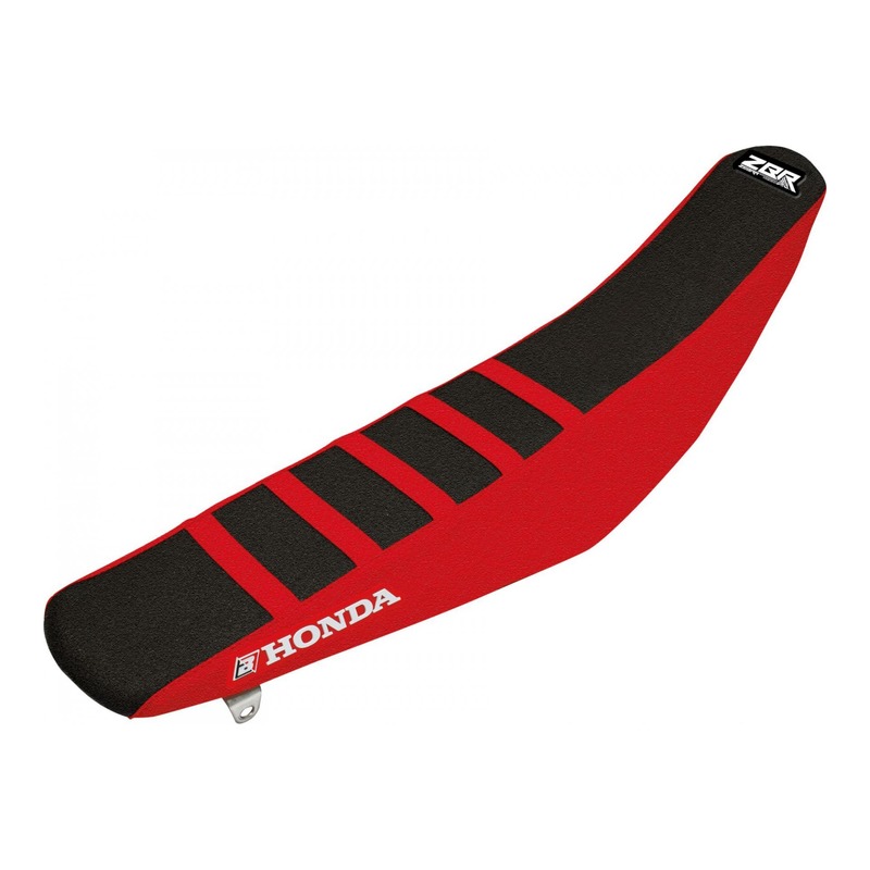 Housse de selle Blackbird Racing Zebra Honda CRF 450R 2021 noir/rouge