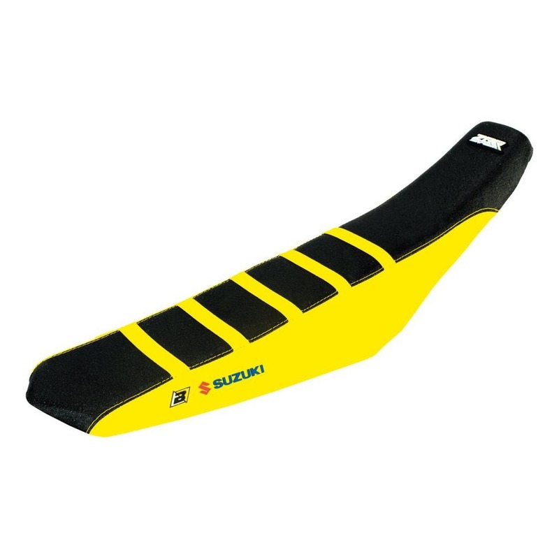 Housse de selle Blackbird Racing Zebra Suzuki 250 RM-Z 19-21 jaune/noi