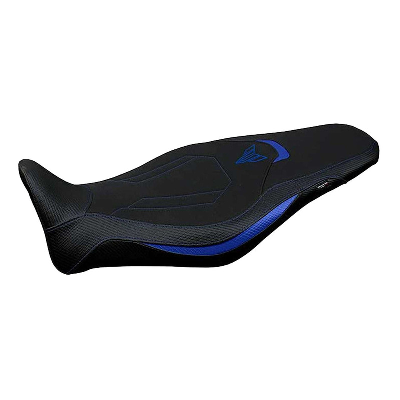 Housse de selle Tappezzeria Atos confort noire/bleue Yamaha MT-09 21-2