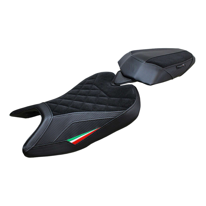 Housse de selle Tappezzeria Bezz Special Edition Standard noire Aprili