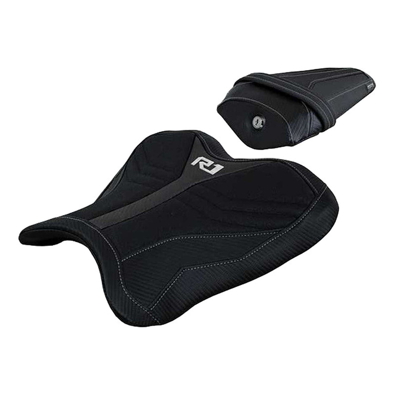 Housse de selle Tappezzeria Kagran Ultragrip noire Yamaha YZF-R1
