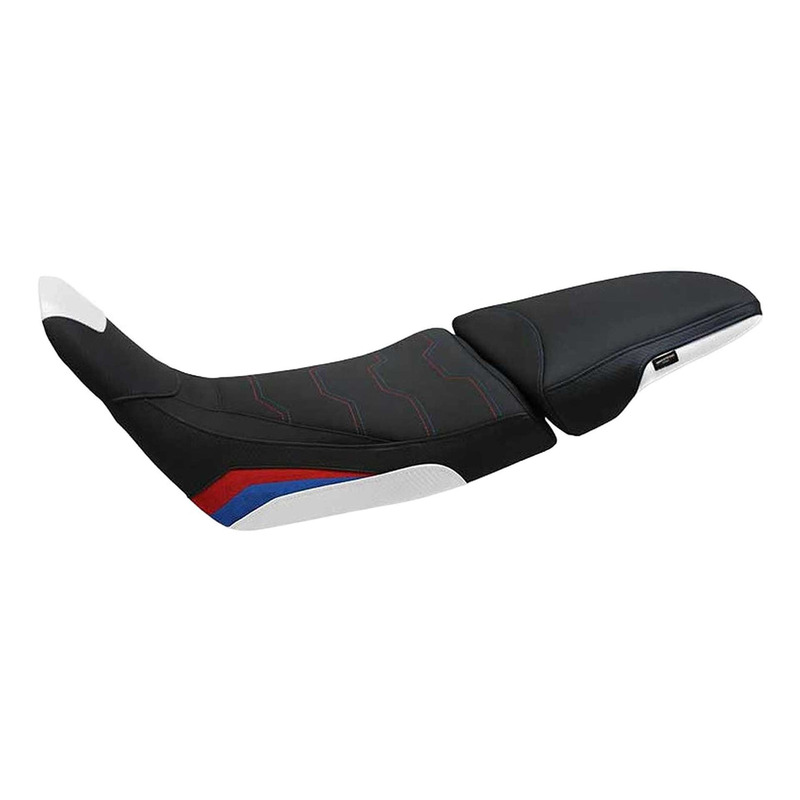 Housse de selle Tappezzeria Vinh confort noire/blanc/rouge/bleu Honda