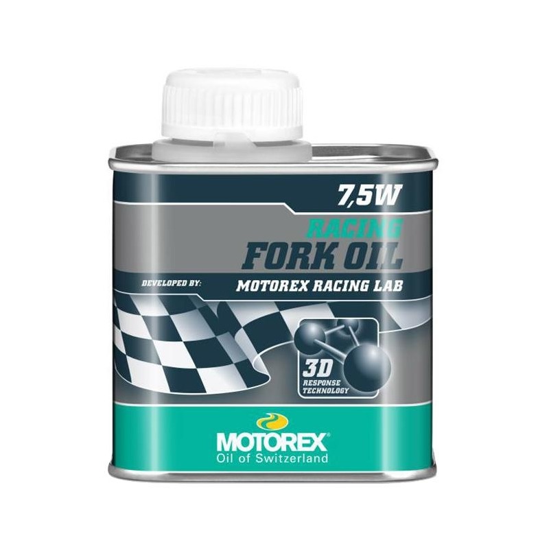 Huile de fourche Motorex Racing Fork Oil 7.5W 250ml