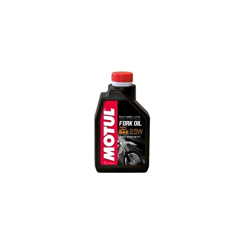 Huile de fourche Motul FACTORY LINE Very Light 2,5W 1L