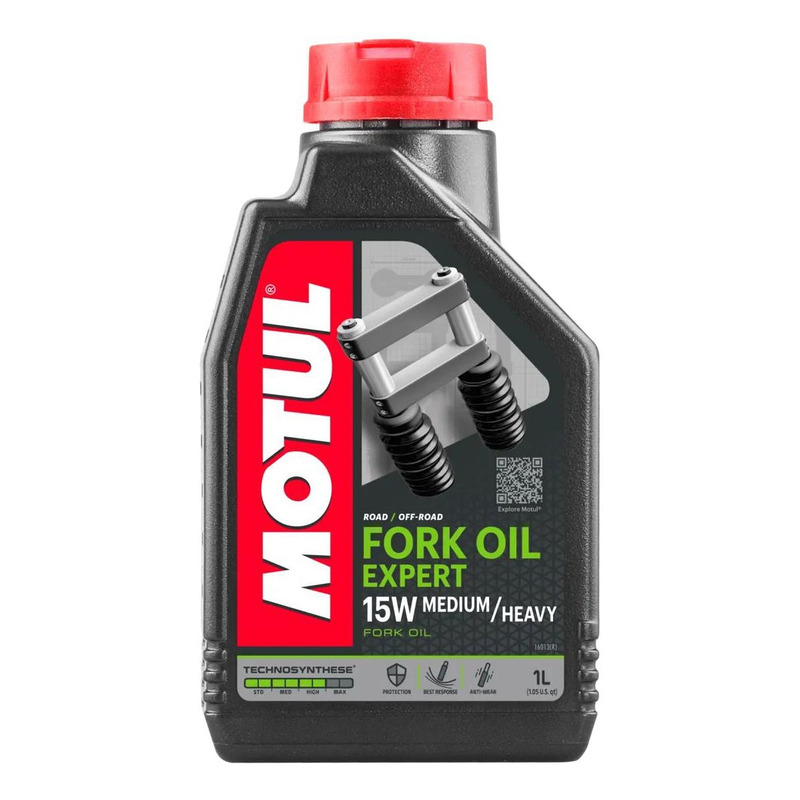 Huile de fourche Motul Fork Oil Expert Medium 15W 1L