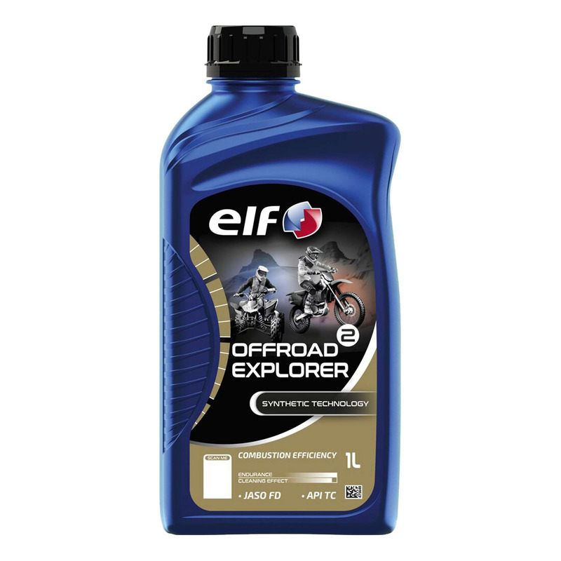 Huile moteur 2T ELF Off Road 2 Explorer 1L