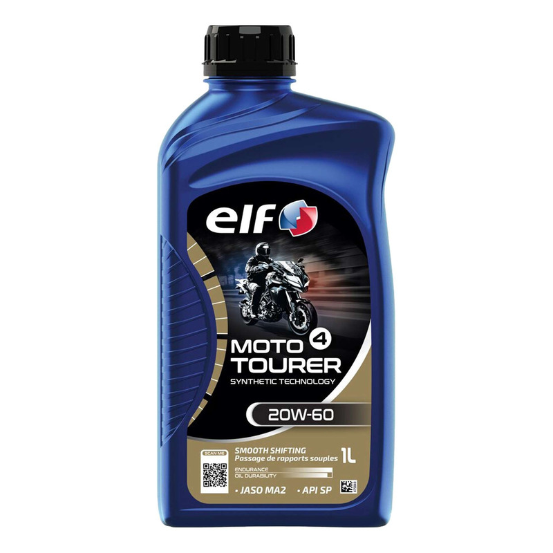 Huile moteur 4 temps Elf Moto 4 Tourer 20W60 1L