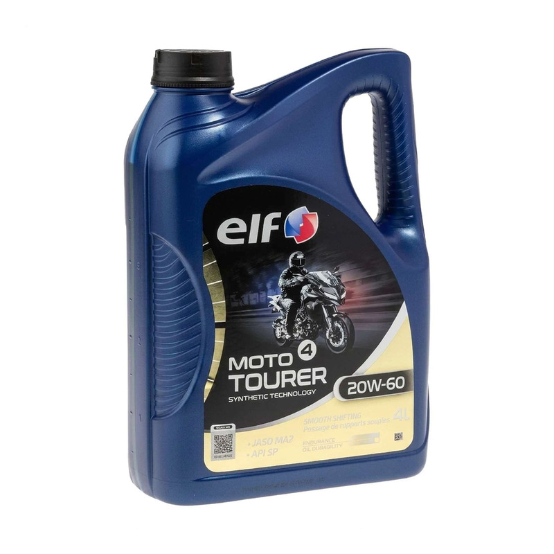 Huile moteur 4 temps Elf Moto 4 Tourer 20W60 4L