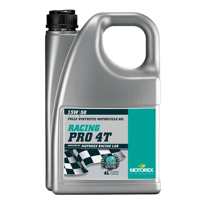 Huile moteur 4T Motorex Racing Pro 15W50 4L