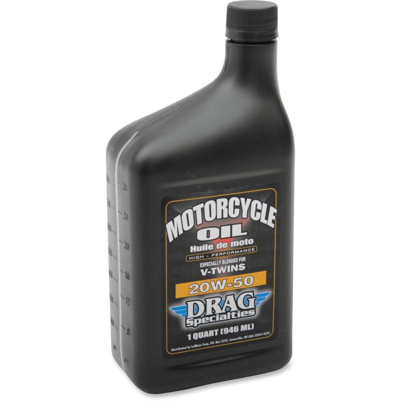 Huile moteur Drag Specialties V-Twin 20W50 946 ml