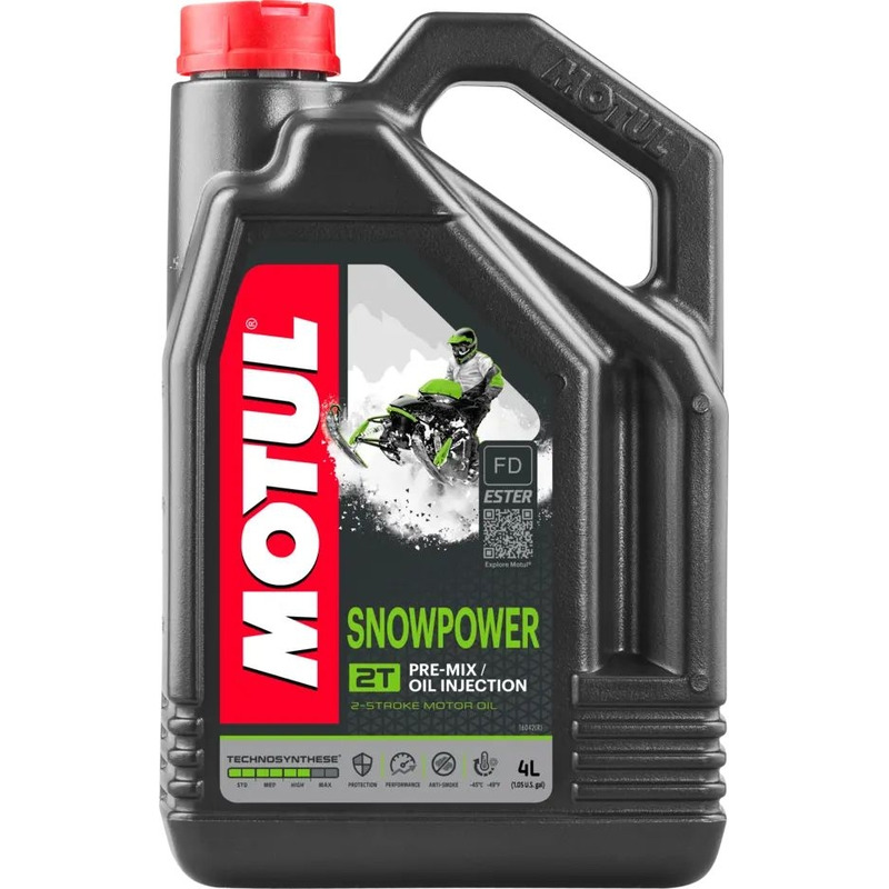 Huile moteur Motoneige 2T Motul Snowpower 4L