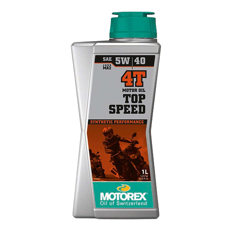 Huile moteur Motorex Top Speed 4T 5W40 synthétique 1L