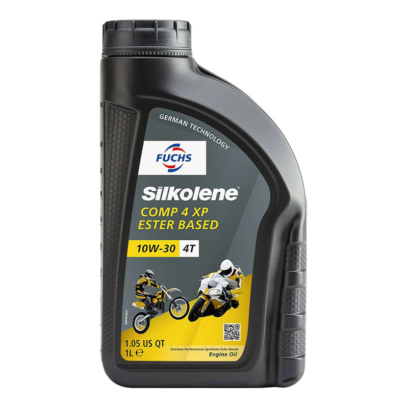 Huile moteur Silkolene Comp 4 10W30 XP 4 temps 1L