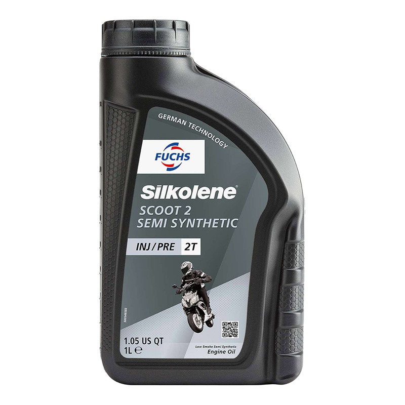 Huile moteur Silkolene Scoot 2 2 temps 1L