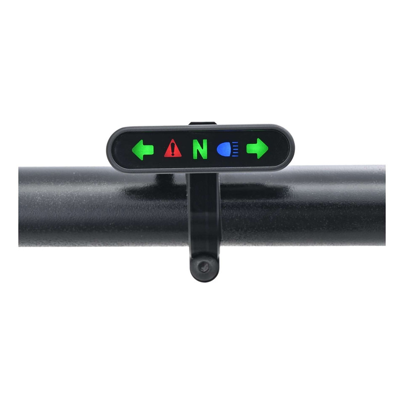 Indicateur de témoin Daytona Gamma 47x12x16 mm noir