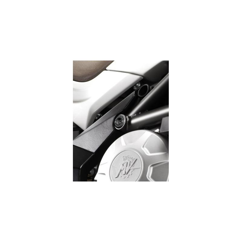 Insert de cadre R&G Racing inférieur droit noir MV Agusta Brutale 675