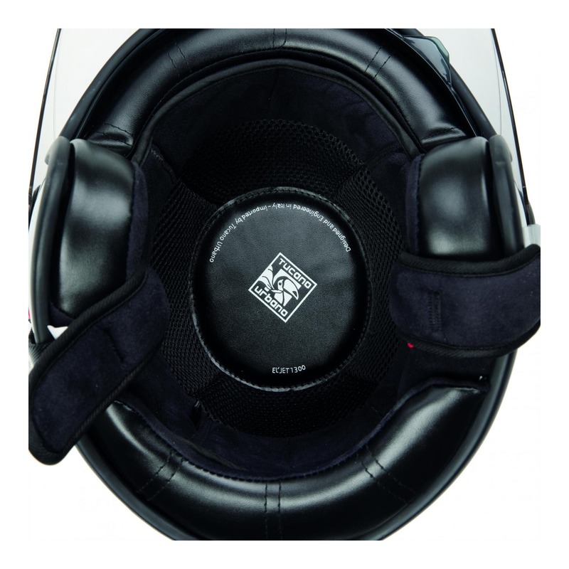 Intérieur de casque Tucano Urbano pour casque EL’Jet noir- XS