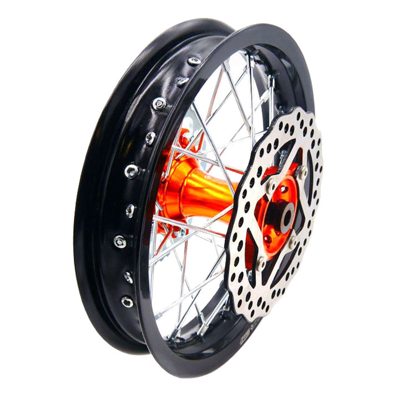 Jante Arrière Complète Renforcée YCF Factory Aluminium 1,85 x 12 Po