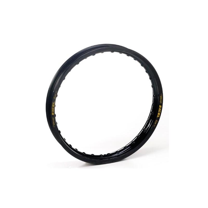 Jante arrière Excel 12x1.60x28t Kawasaki 65 KX 00-18 noir