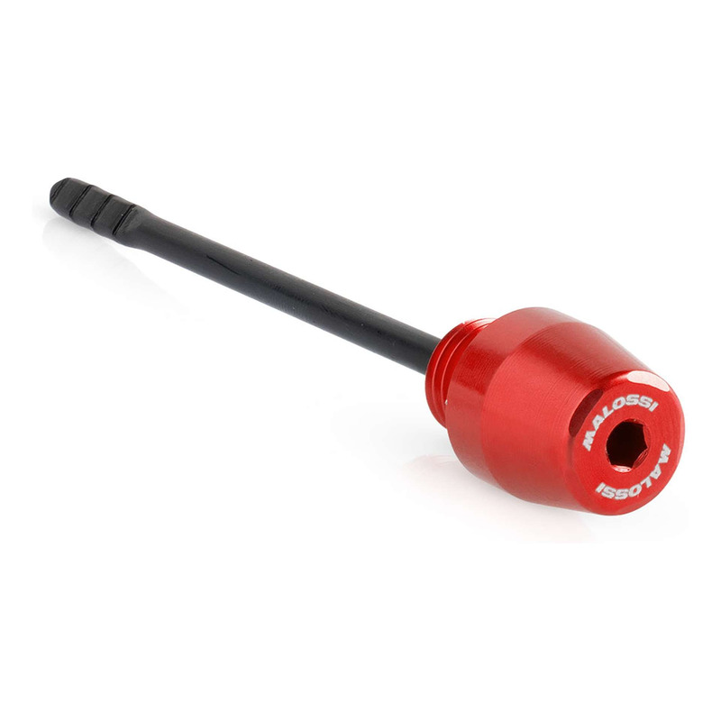 Jauge d'huile de transmission en aluminium rouge Malossi - Vespa GTS 310 2025-