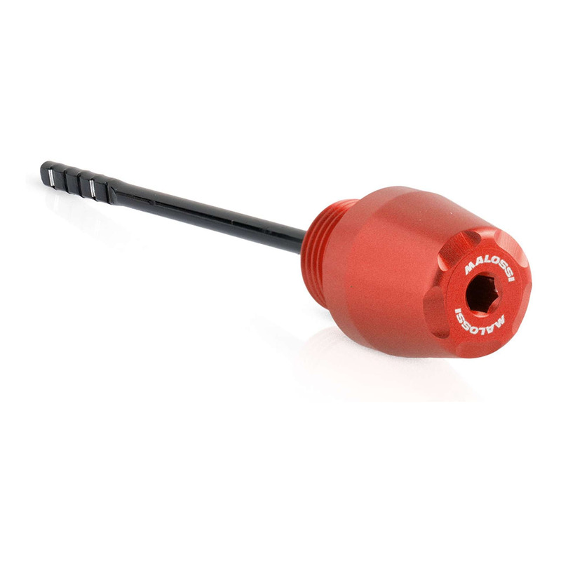 Jauge d'huile moteur en aluminium rouge Malossi - Vespa GTS 310 2025-