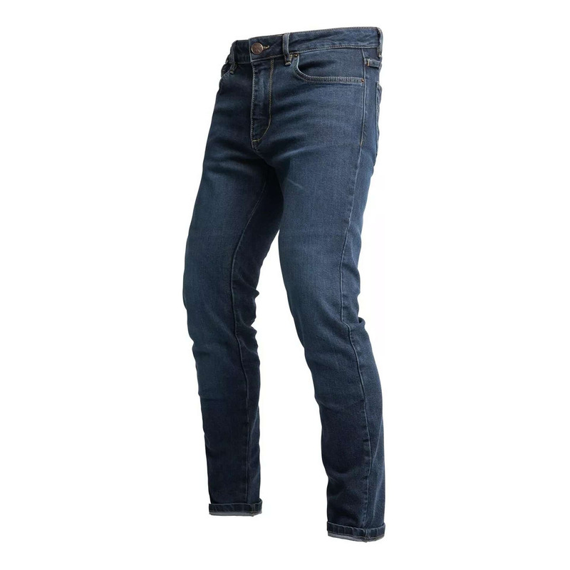 Jean moto John Doe Pioneer Mono indigo blue – L34
